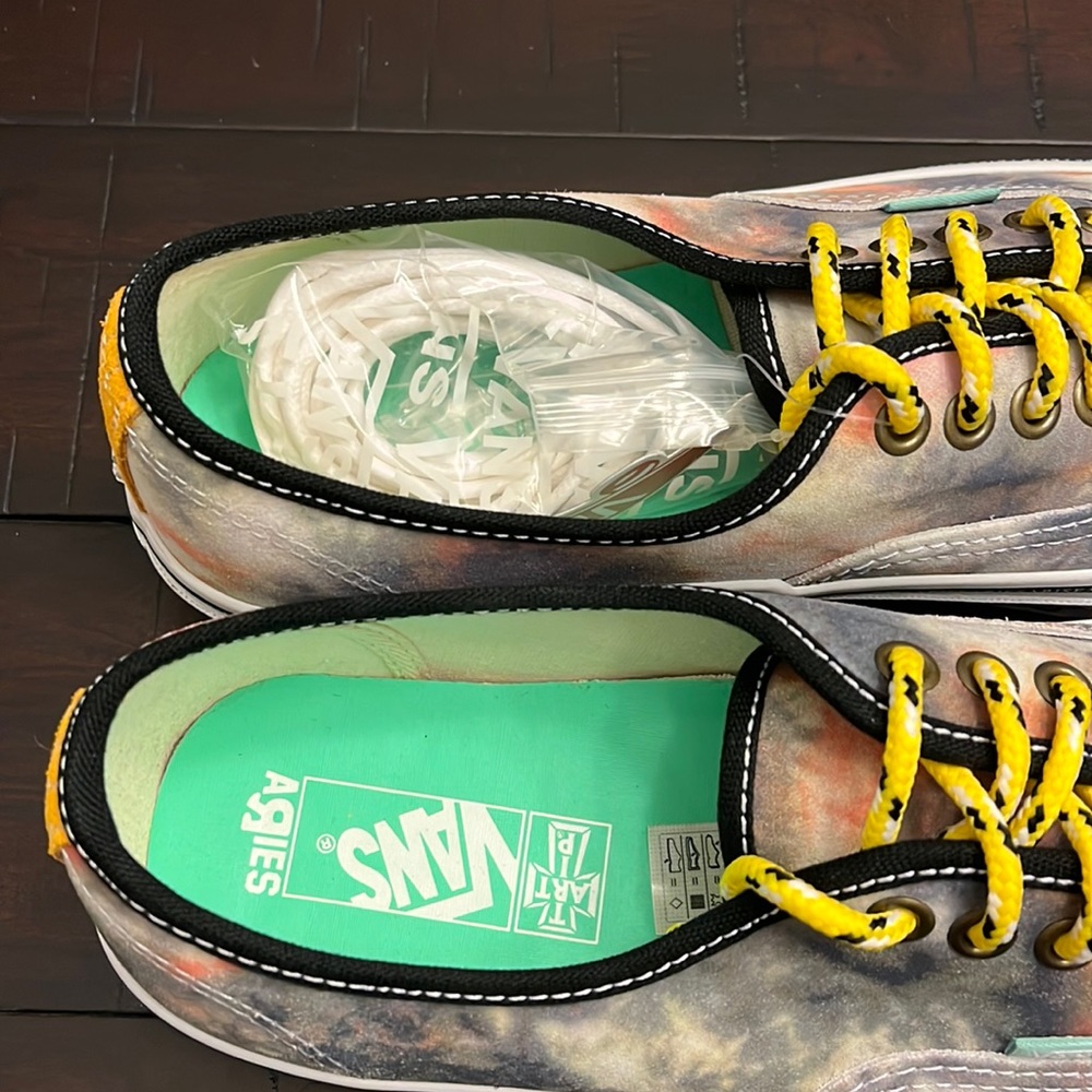 Vans OG Authentic Lx Aries Trip Art Shoes Sneakers new Tie Dye Mens Women’s - Picture 10 of 13